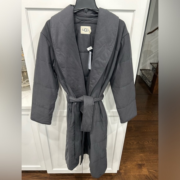 Ugg NWT Quade Quilted Cotton Robe - Picture 1 of 3